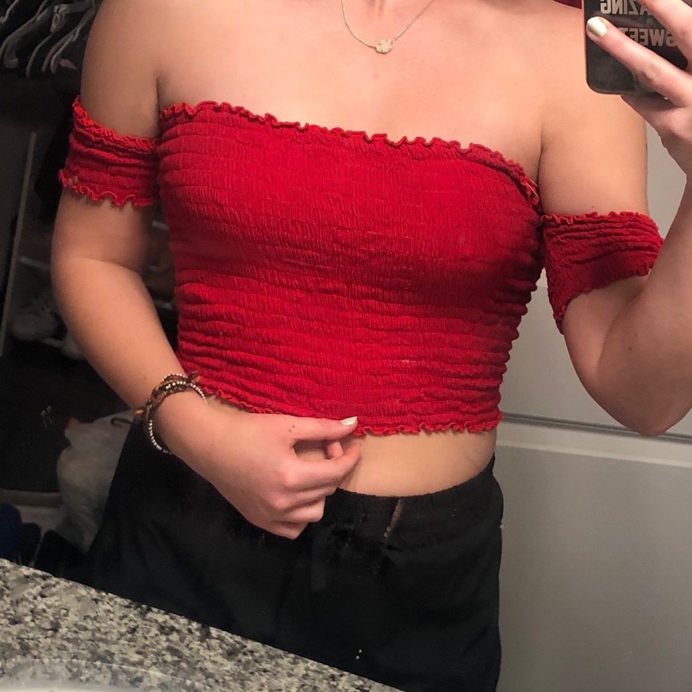 Red Tube Top